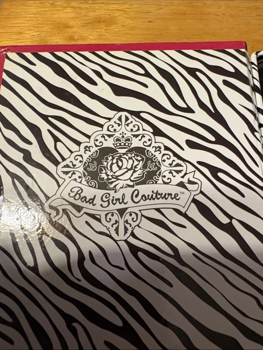 Betsey Johnson Red Illustrated Woman Card Case